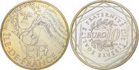 France 10 Euro Paris, Argent, KM:1875 -