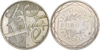 France 5 Euros Liberté, Argent, Gadoury:EU647 -