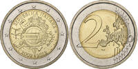 Italie 2 Euro Eurocoinage, 10th Anniversary, Bi-Metallic, KM:350 -