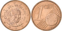Cité du Vatican Euro Cent Benedict XVI, Rome, Cuivre plaqué acier -