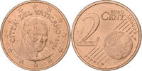 Cité du Vatican 2 Euro Cent Benedict XVI, Rome, Cuivre plaqué acier -