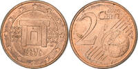 Malte 2 Euro Cent Paris, Cuivre plaqué acier, KM:126 -