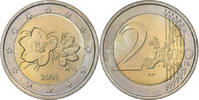 Finlande 2 Euro Vantaa, Bimétallique, KM:105 -