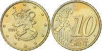 Finlande 10 Euro Cent Vantaa, Laiton, KM:101 -