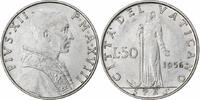 Cité du Vatican 50 Lire Monnaie, Pius XII, Stainless Steel -