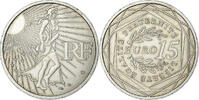France 15 Euro Semeuse, Argent, Gadoury:EU288, KM:1535 -