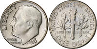 États-Unis Dime Roosevelt Dime, U.S. Mint, Cupronickel plaqué cuivre -