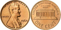 États-Unis Cent Lincoln Cent, U.S. Mint, Laiton, KM:201 -