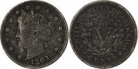États-Unis 5 Cents Liberty Nickel, U.S. Mint, Cupro-nickel, KM:112 -