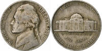 États-Unis 5 Cents Jefferson Nickel, Philadelphie, Cupro-nickel -
