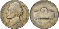États-Unis 5 Cents Jefferson Nickel, Philadelphie, Cupro-nickel -
