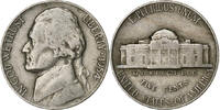 États-Unis 5 Cents Jefferson Nickel, U.S. Mint, Cupro-nickel -