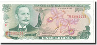 Costa Rica 5 Colones Billet, KM:236d -