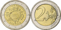 Grèce 2 Euro €uro 2002-2012, Bimétallique -