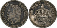 France 20 Centimes Napoléon III, Napoléon III, Paris, Argent -