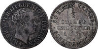 États allemands 1/2 Silber Groschen Etats allemands, PRUSSIA, Friedrich Wilhelm III -