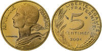 France 5 Centimes Marianne, Paris, BE, Bronze-Aluminium -