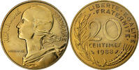 France 20 Centimes Monnaie, Marianne, Paris, FDC, Aluminum-Bronze -