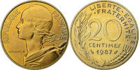 France 20 Centimes Marianne, Paris, Bronze-Aluminium, Gadoury:332 -