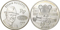 France 10 Euro Ettore Bugatti, BE, Monnaie de Paris, Argent -