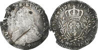 France 1/10 Écu aux branches d'olivier Louis XV, Troyes, Argent -