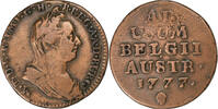 Pays-Bas autrichiens Liard, Oord Maria Theresa, Bruxelles, Cuivre -