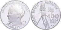 France 100 Francs Arletty, Centenaire du Cinéma, MDP, Argent -