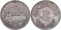 Égypte 25 Piastres Argent, KM:400 -