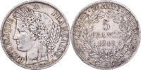 France 5 Francs Cérès, Strasbourg, Argent, Gadoury:719 -