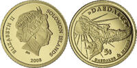Îles Salomon 5 Dollars Elizabeth II, Daedalus, Or -