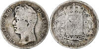France 1 Franc Charles X, Paris, Argent, B, Gadoury:450 -