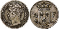 France 1/4 Franc Charles X, Paris, Argent, Gadoury:353 -