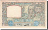 France 20 Francs Science et Travail, 1940-07-11, Fayette:12.04, KM:92a -