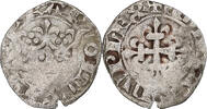 France Double Parisis Charles IV, Billon, Duplessy:244b -