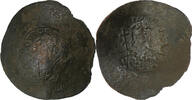 Aspron trachy Jean II Comnène, Constantinople, Billon -