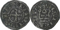 France Denier Philippe II, Saint-Martin de Tours, Argent -