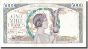 France 5000 Francs Victoire, 1938-12-08, Fayette:46.1, KM:97a -