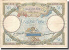 France 50 Francs Luc Olivier Merson, 1931-01-15, Fayette:16.2, KM:80a -