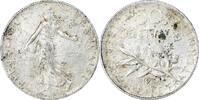 France 50 Centimes Semeuse, Paris, Argent, Gadoury:420, KM:854 -