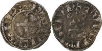 France Denier Tournois Louis VIII-IX, Billon, Duplessy:187 -