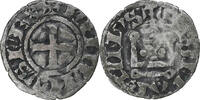 France Denier Tournois Philippe II, Saint-Martin de Tours, Billon -