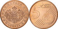 Monaco 5 Euro Cent Rainier III, Paris, Cuivre plaqué acier -