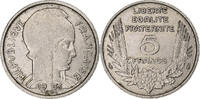 France 5 Francs Bazor, Paris, Nickel -