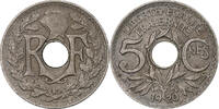 France 5 Centimes Lindauer, Paris, Cupro-nickel, Gadoury:169 -