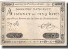 France 5 Livres Corset, 1791-09-28, KM:A49, Lafaurie:144 -