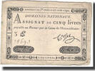 France 5 Livres Corsel, 1792-06-27, KM:A60, Lafaurie:155 -