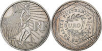 France 15 Euro Semeuse, MDP, Argent -