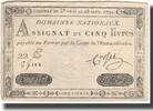 France 5 Livres Corset, 1791-09-28, KM:A49, Lafaurie:144 -