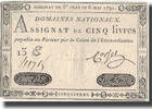 France 5 Livres 1791-05-06, KM:A42, Lafaurie:137 -