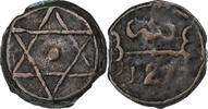 Maroc 2 Falus Moulay 'Abd al-Rahman, Bronze -